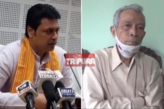 'Solve your Party Problems inside Party, why Manipulating Govt Functioning ?' : IPFT Minister NC Debbarma told CM Biplab Deb, calls Biplab Deb's announcement about Astabal Rally 'Unconstitutional' 'Solve your Party Problems inside Party, why Manipulating Govt Functioning ?' : IPFT Minister NC Debbarma told CM Biplab Deb, calls Biplab Deb's announcement about Astabal Rally 'Unconstitutional'